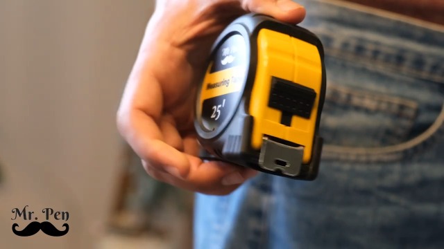 Image of Mr. Pen- Steel Retractable Tape Measure with Fractions, 25-Foot, Easy Read Tape Measure 25 ft