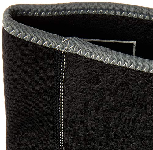 Joelheira de Neoprene Longa com Orifício Support, Ortho Pauher, Preto, Médio