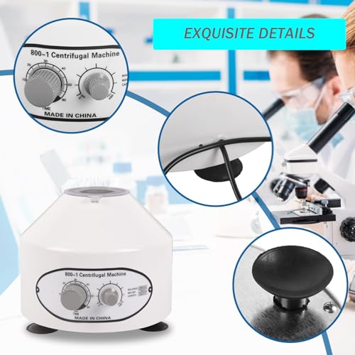 Centrifugeuse PRP électrique pour stopper les mauvaises séparations de tubes
