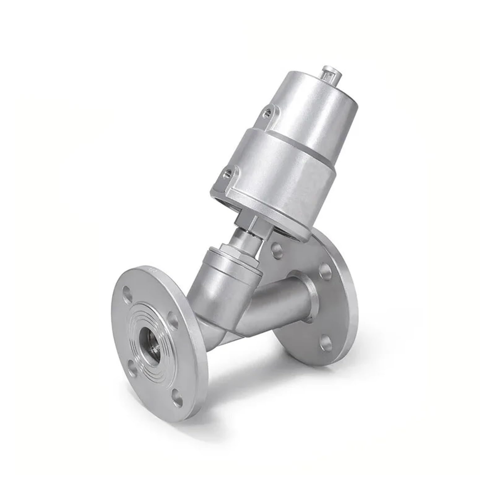 PXQCHAVLN DN15 Stainless Steel Flanged Pneumatic Angle SeatDN15 Seat(CLOSED-SINGLE)