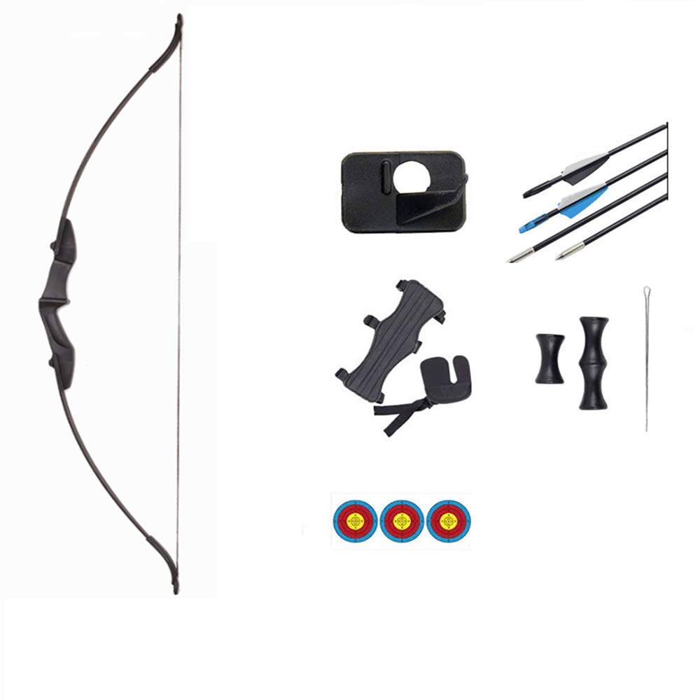 Buy JXJ Outdoor Takedown Archery Set Recurve Bow with 6 Arrows, 52 inch