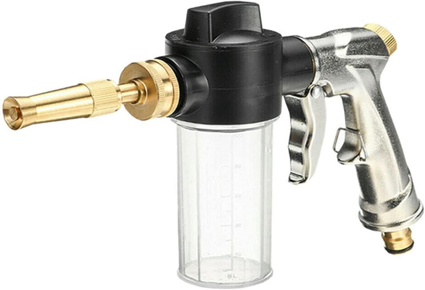 Pistola for tubo flessibile, pistola a spruzzo, 1pc Spruzzatore d'acqua ad alta pressione da giardino Pistole for acque multifunzionali durevoli Strumenti for la pulizia Auto domestiche Forniture puli