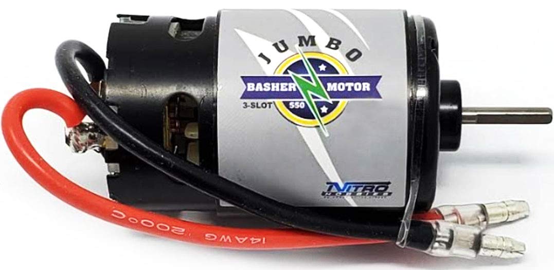 Nitro Hobbies 21T Jumbo Basher 3-Slot 550 Brushed Motor