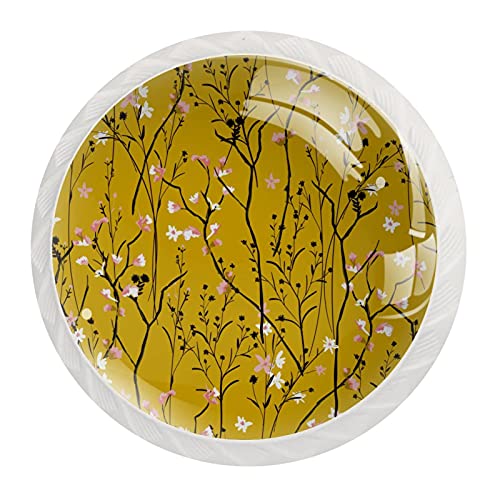 Boutons de cuisine fleuris pour transformer vos tiroirs de commode - 3