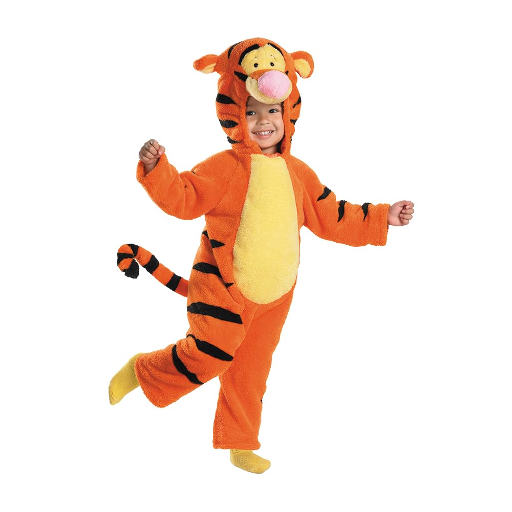 Tigger Deluxe Two-Sided Plush Jumpsuit Costume - 12-18 Months