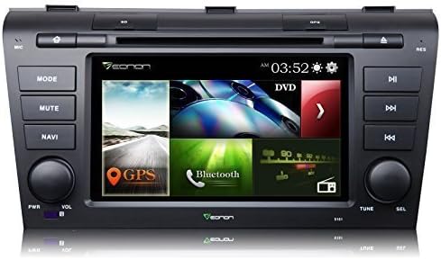 Eonon D5151ZUpdated Interface (04-09) Mazda3 -- In-Dash Plug-and-Play Head-Unit 7-Inch LCD Touch Screen - DVD / GPS Navigation + Bluetooth
