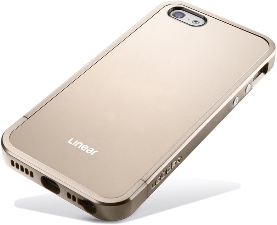 Spigen Linear Metal iPhone 5S Case for iPhone 5S/5 - Champagne Gold