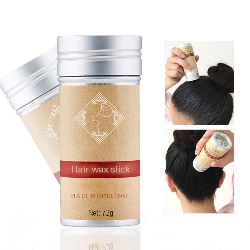 Tongyend Hair Flyaway Stick,Edge Control Wax Stick for Wigs,Hair Finishing Tamer,Non-greasy Styling Frizz Hair,Edge Gel Women and Men, 1, 72.0 gram