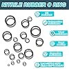 KEZE 1015 Pcs O Ring Kit 21 size of Rubber O-Rings Assortment Set for Pressure Washer Plumbing Faucet Sealing Repair,Resist Oil and Heat,Air or Gas Connections #3