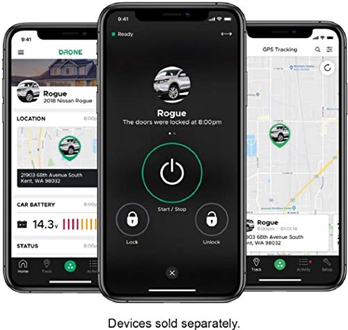 Compustar Rfx2Wr3Fm 2-Way Rf Kit Bundle W/Drone Lte Module 3000 Ft #TOP2