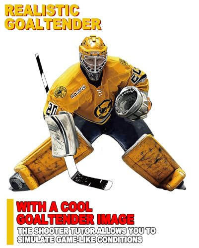 kasifei 6' x 4' Hockey Net Goalie Targets - Shooter Tutor - Hockey Goal Targets for Practicing Shooting Accuracy - Hockey Training Equipment