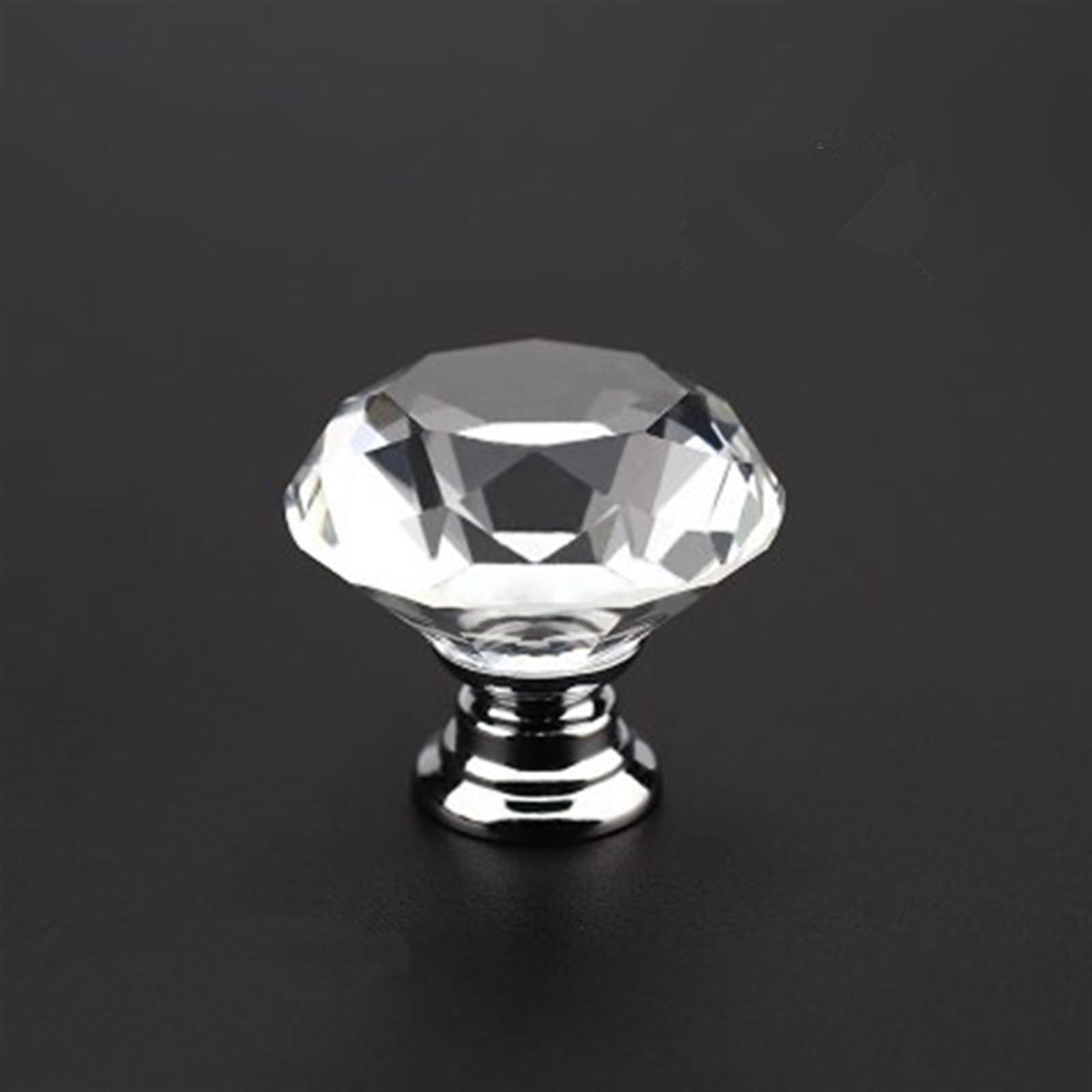 Poignées boutons de tiroir diamant 30mm pour relooker vos meubles de salon et buffet