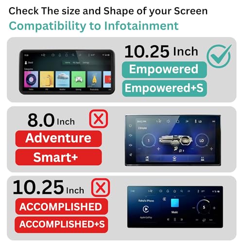 Image of Wisely 5Pcs Screen Guard for TATA PUNCH EV (2026) EMPOWERED /EMPOWERED+S | 10.25 inch Infotainment + 10.25 inch MID + Digital Steering + AC Panel + Gear Knob Protector Accessories