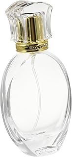 Beavorty 2 Pcs Spray Perfume Bottle Glass Bottles with Cap Glass Diffuser Bottles Perfume Bottles Crystal Diffuser Bottles...