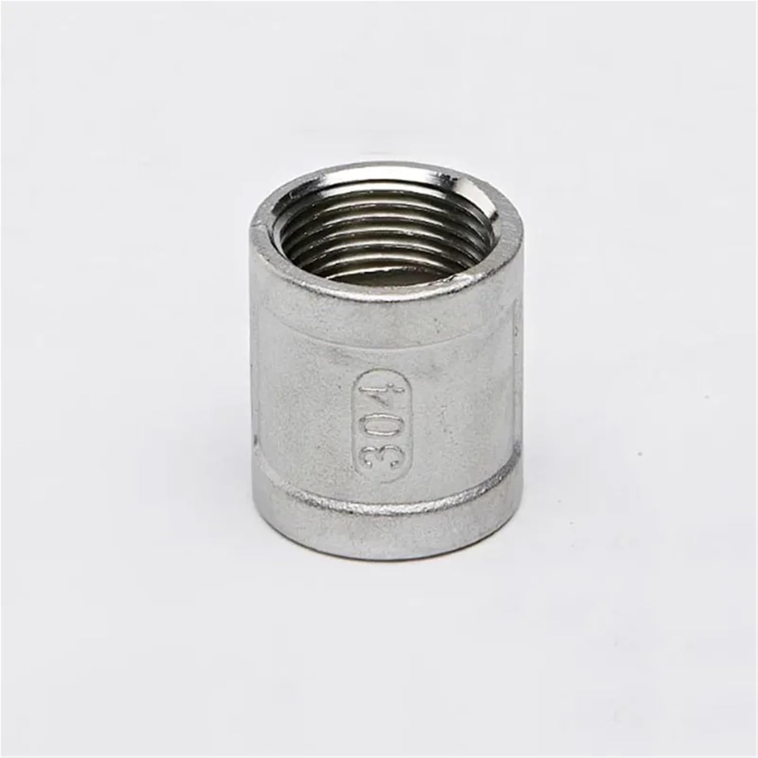 1-1/4" 1-1/2" 1/2" 3/4" BSPP Female Thread 304 Stainless Steel Socket Pipe Fitting Connector Coupler (316SS BSP Thread,1-1/2") Plumbing Fittings