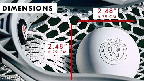 Signature Lacrosse Ball Set - Packs of 2, 4, 8, 12, and 100 - No Chemical Smell Massage Balls, Myofascial Release Tools, Back Roller, Muscle Knot Remover