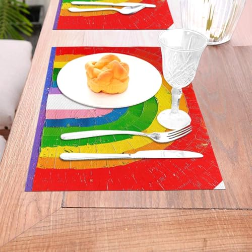 Sets de table en PVC antidérapants et lavables pour protéger la table du chaud