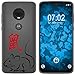 Produktbild PhoneNatic Case kompatibel mit Motorola Moto G7 Silikon-Hülle Tierkreis Chinesisch M1