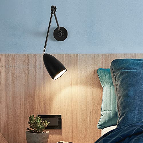 Accesorio de iluminación E27 minimalista y luces de pared simples estilo nórdico para casa 4