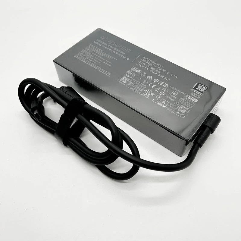 Caricabatterie adattatore AC 20 V 19 A 380 W per ASUS ROG Strix Scar 18 G835LX-XS98
