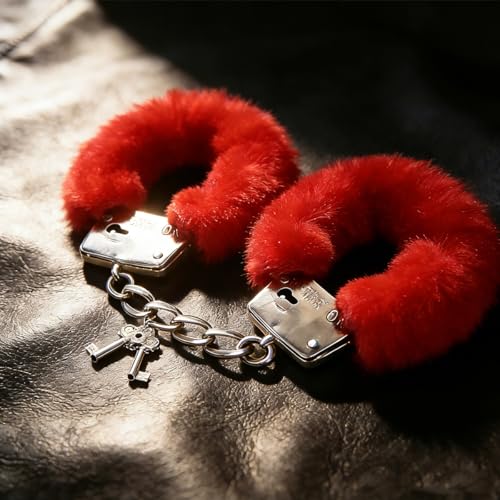 Image of Hand Cuffs Set Couple Handcuffs Fuzzy Handcuffs Fluffy Handcuffs,adult sex toys & games,Bondage Gear & Accessories