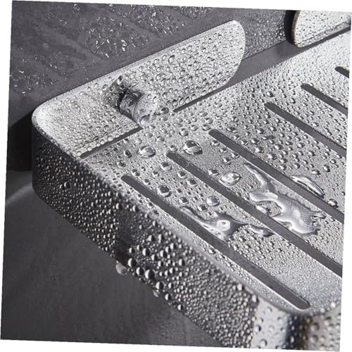 Porte-savonnette inox 304 Operitacx mural sans perçage pour douche - 5