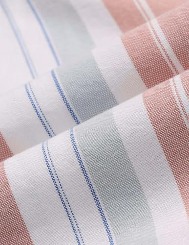 Image of Arrow Sports Men's Vertical Striped Slim Fit Shirt