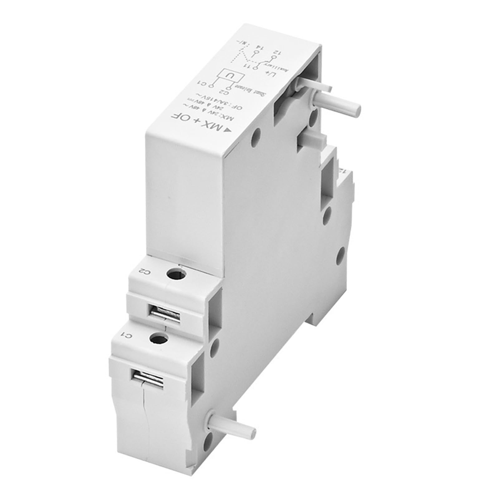 AC DC 24V 48V 220V Shunt Trip for DZ47 MCB MX of Auxiliary Circuit 1Pcs(ACDC 24-48V)
