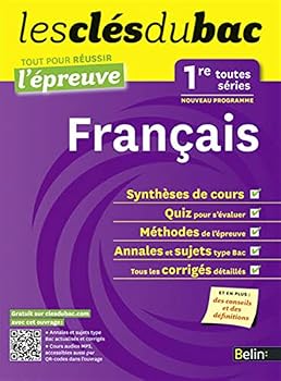 Paperback cles du bac reussir examen francais 1re [French] Book