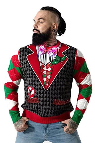 Sweat de Noël Ugly avec motif Santa imprimé 3D le cadeau idéal pour adultes