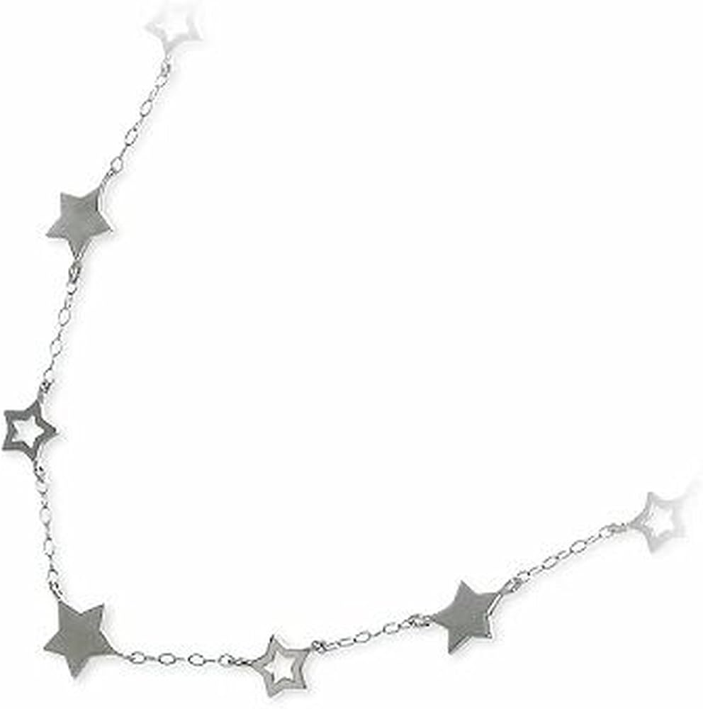 Amazon | Dear couture キキララ スターモチーフ シルバーネックレス