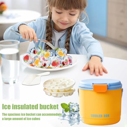 Seau à glace d'extérieur à triple isolation avec couvercle pour vin - 7