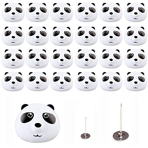 24 Pièces Clip de Couette, Pince pour Housse de Couette Panda Mignon, Plastique Couette Clip, pour Matelas Housse de Couette et Vêtements Cover