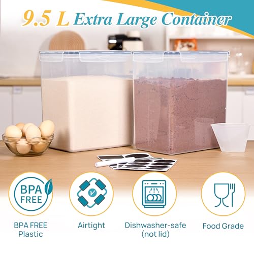 Vtopmart 9.5L Extra Large Container (2pk)