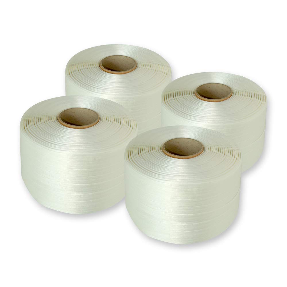 VEMATEC Polyester-Umreifungsband 16 mm 340 m 450 kg reißfest Ballenpressenband