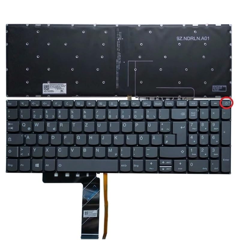 Clavier Lenovo IdeaPad 330C 15IKB 130 15AST V145 15AST rétroéclairé