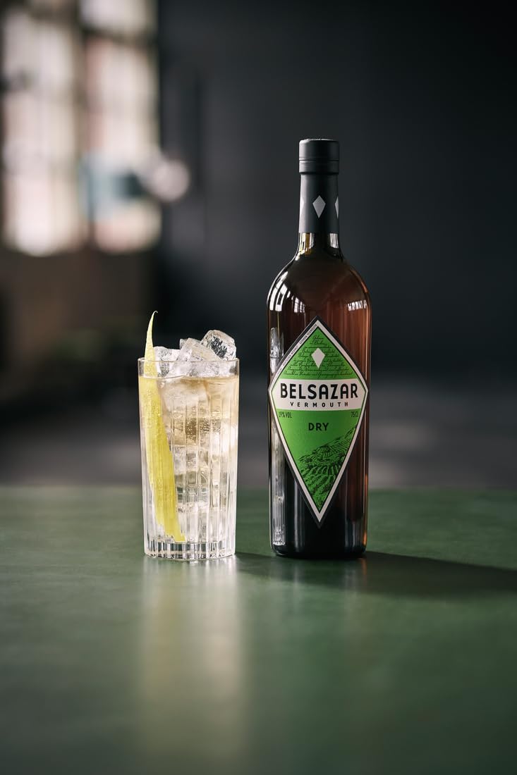 Belsazar Dry Vermouth, Trockener Wermut aus dem Schwarzwald, Aperitif (1 x 0,75 l) (Packung mit 3)