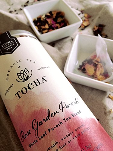 Té Pu-erh orgánico con pétalos de rosa miniatura 6