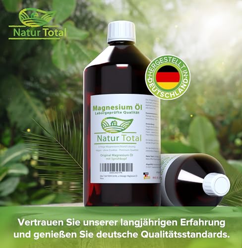 Magnesium Spray Natur Total Zechstein Magnesium Öl Spray 1000 ml