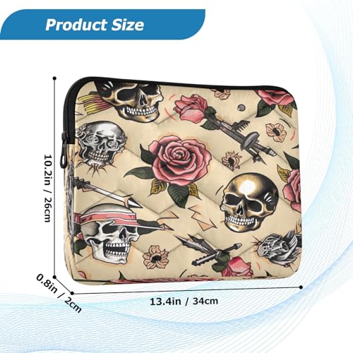 Funda para portátil 13-14 pulgadas con diseño vintage miniatura 3