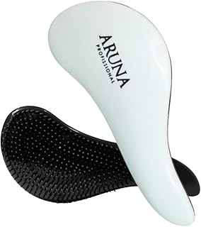 Escova Mágica de Cabelo - Circulação Sanguínea do Couro Cabeludo e Ação Anti-frizz - Escove seus Cabelos sem Quebrar e Danificar os Fios (Branca)