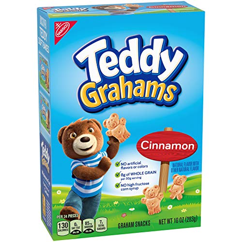 Teddy Grahams Cinnamon Graham Snacks, 10 Ounce