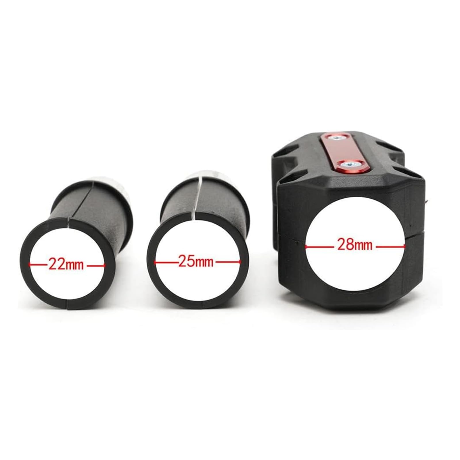 Pour Suzuki V-Strom 650 / XT DL650 DL1000 V Strom 1000 / XT Vstrom 1050 / Pare-chocs de moto Crash Bar Slider (Noir)