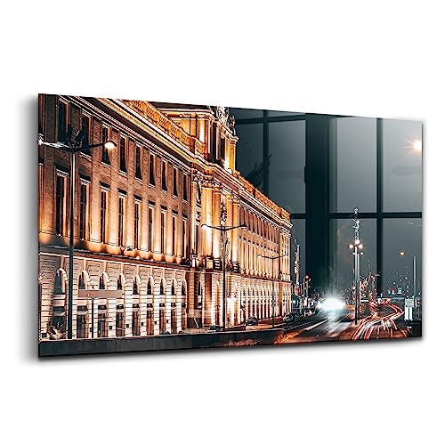 Wallart en verre 140x70cm Hôtel-Dieu Lyon Wallfluent
