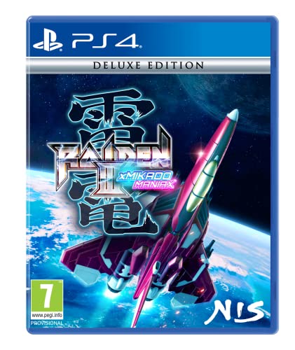 Raiden III x MIKADO MANIAX Deluxe Edition PS4 jeu de tir shoot 'em up culte sur console PlayStation 4