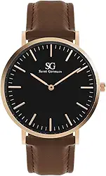 Relógio Saint Germain Bronx Black Rosé Gold 40mm