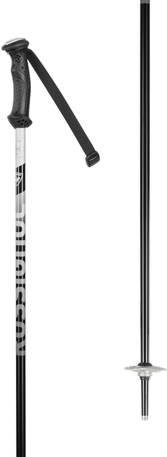 Rossignol Tactic Alpine Ski Poles - Lightweight Kids’ Downhill Ski Poles - Blue
