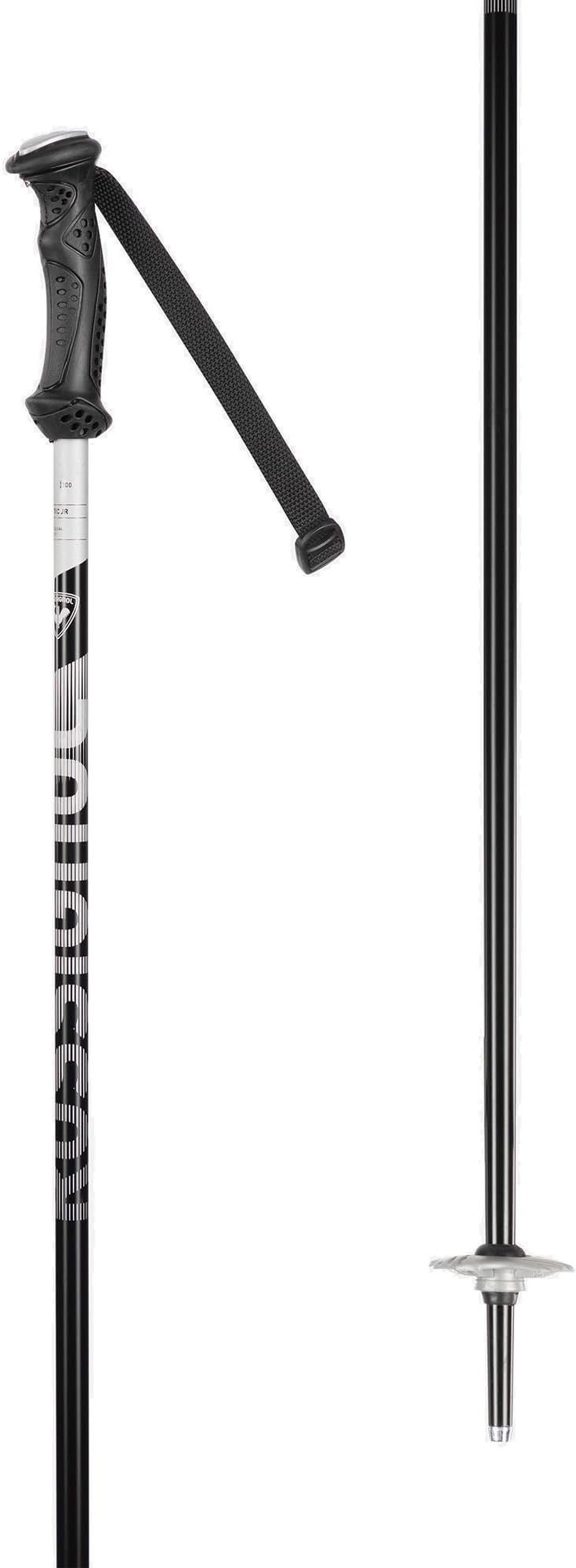 Tactic Jr Black Ski Poles - Size 105 - Black