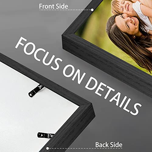 Jenesaisquoi Custom Canvas Prints With Your Photos For Pet Family Frame Personalized Picture To Canvas Wall Art (Wood Frame, 16" X 12") #TOP4