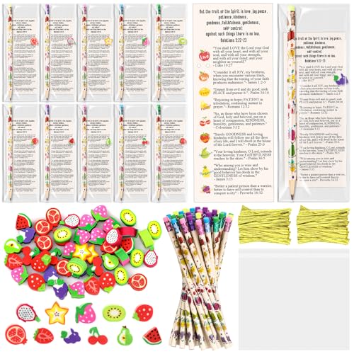 Marque-pages Fruit de l'Esprit et cadeaux religieux pour baptême, communion et kermesse